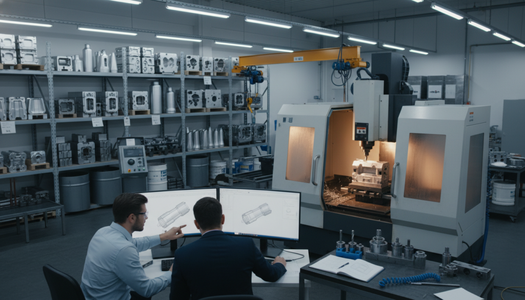 Etapy produkcji form wtryskowych do opakowań