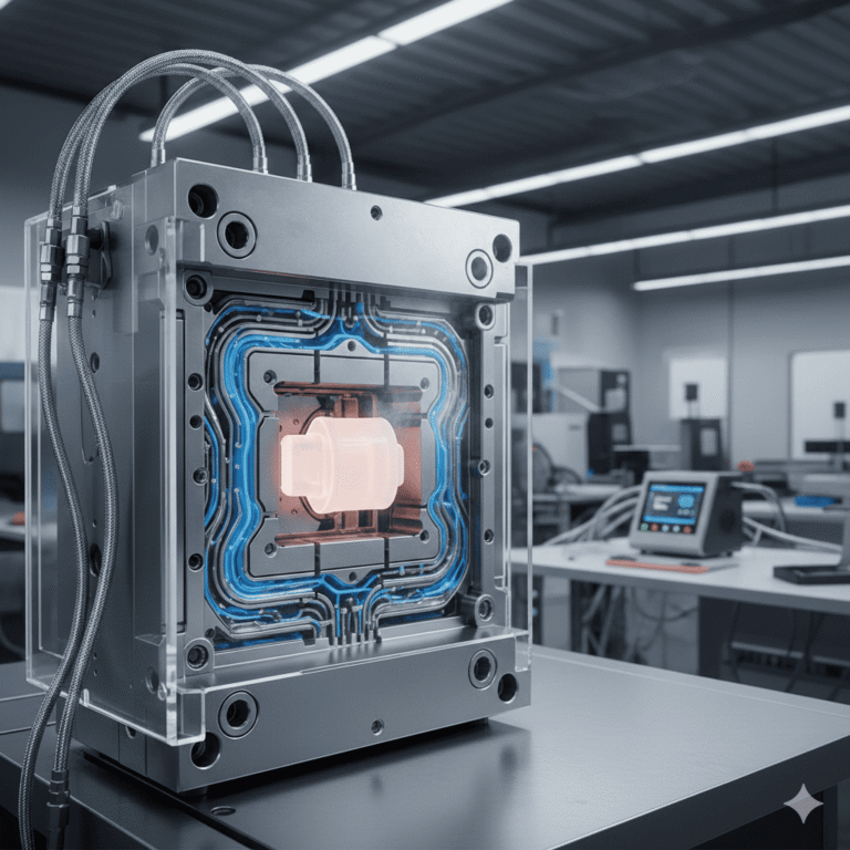 Systemy chłodzenia w&nbsp;formach wtryskowych – jak skrócić czas cyklu nawet o&nbsp;20%?