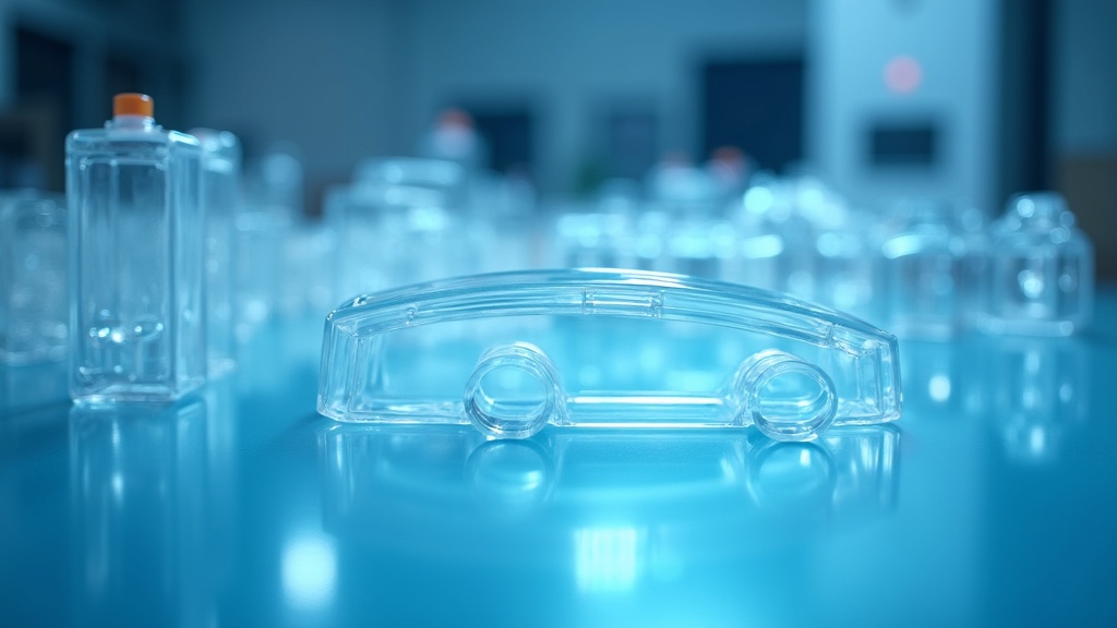 Produkcja transparentnych elementów z tworzywa wtryskowego - forma wtryskowa