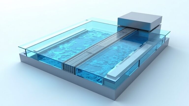 System kanalow chlodzacych w formie wtryskowej - schemat przeplywu