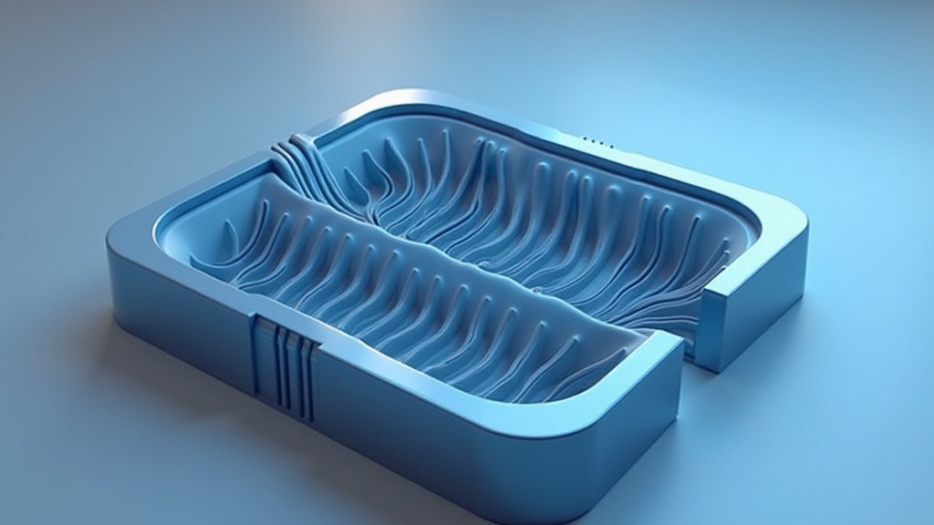 Konformalny system chlodzenia w formie wtryskowej - technologia addytywna